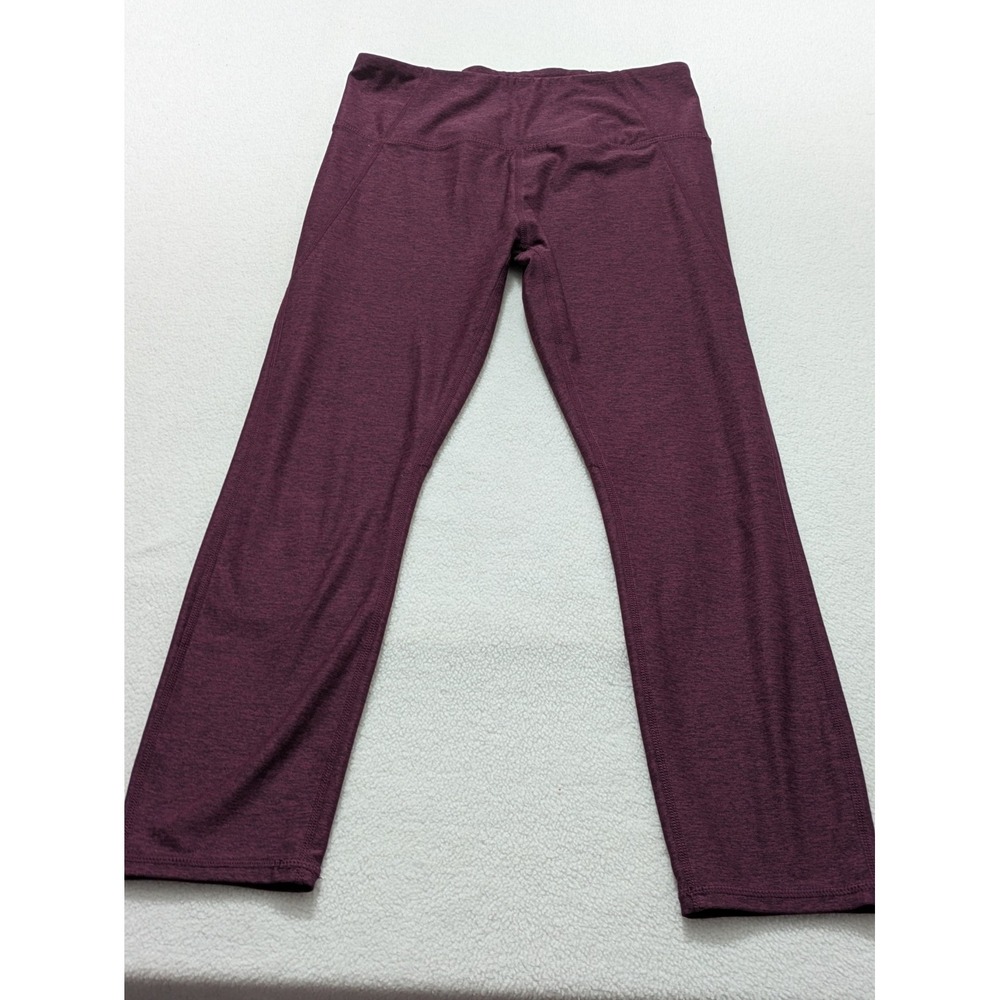 Varley Leggings Women Small Plum Purple Yoga Activewear Athleisure Casual 23"
